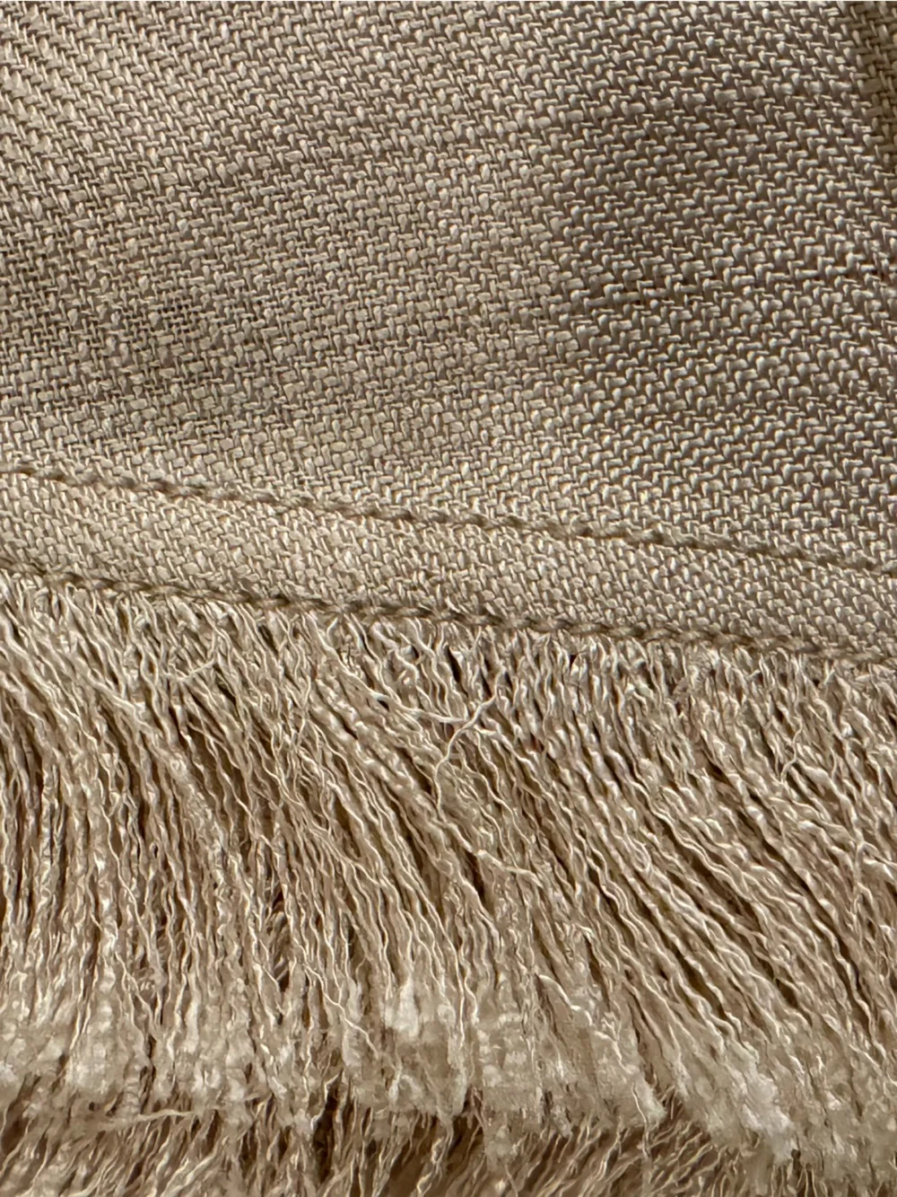 New! J.Crew Fringe-trim dress in glossy twill -Read